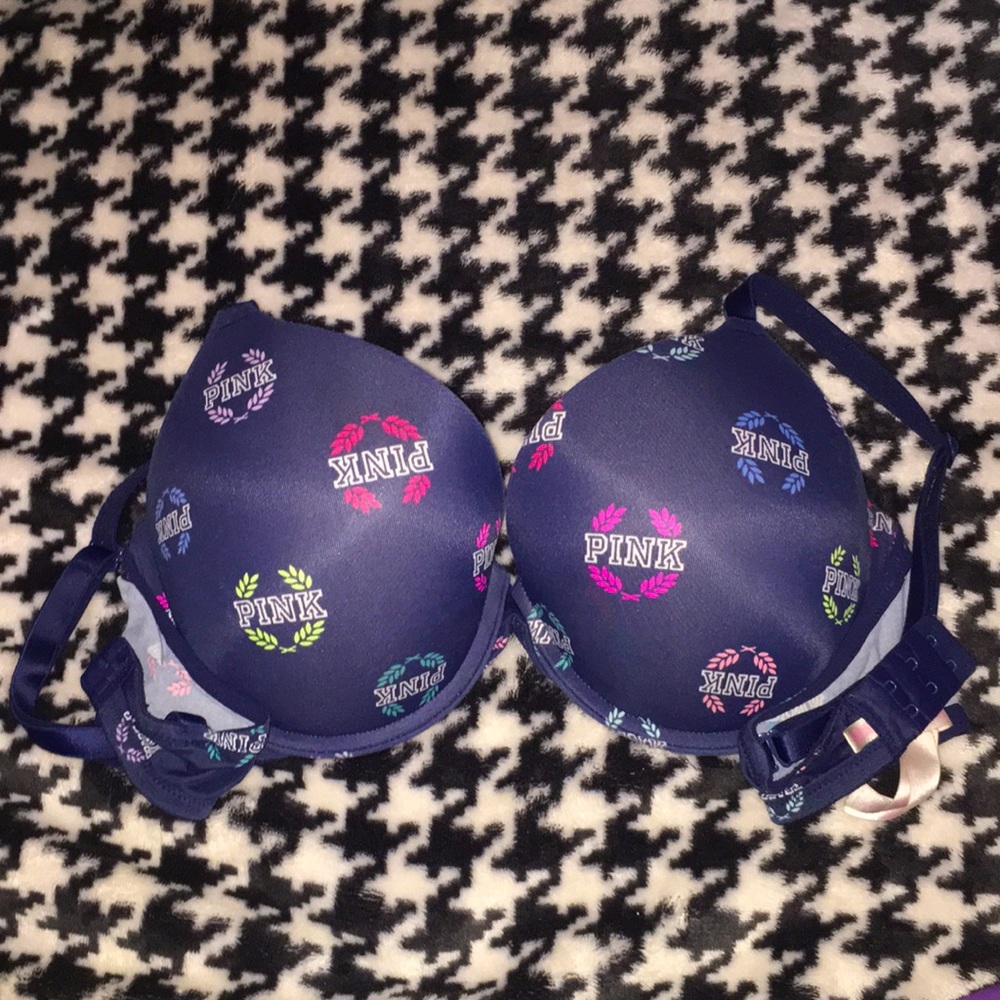 Multi-Color PINK Victors Secret Bra.